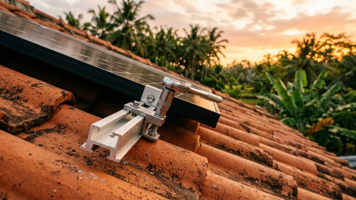 Atap miring vs datar: implikasi sizing panel surya rumah
